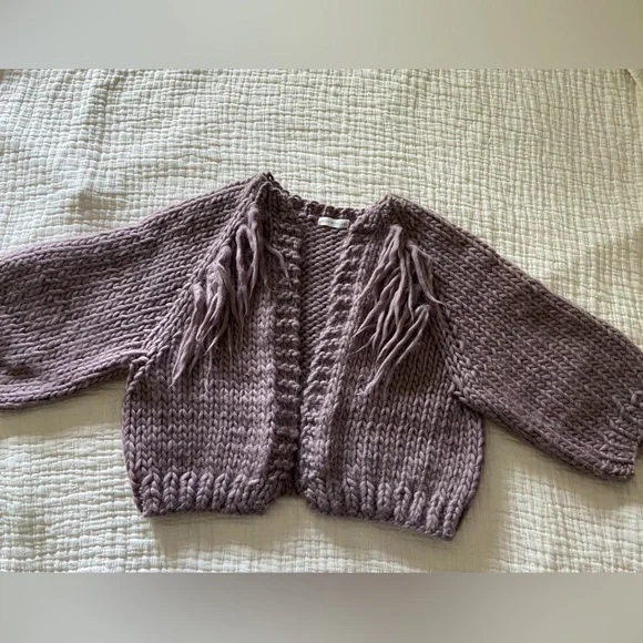 Good Night, Day Perth Cardigan lavender - Picture 3 of 9